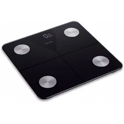 Evolveo, Personenwaage, Salente SlimFit, osobnÃ­ diagnostick á fitness v áha, Bluetooth, Äern á (180 kg)