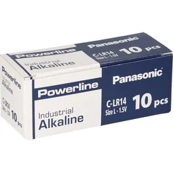 Panasonic LR14 C Powerline Batterie 10er Karton 1,5V AlMn