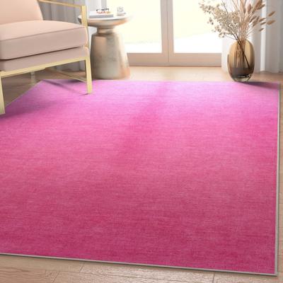 Well Woven Apollo Ombre Modern Flat-Weave Easy Clean Abstract Area Rug