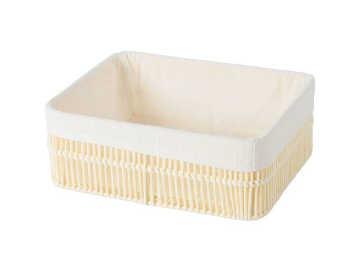 Korb Mary beige B 36 T 27 H 13cm - Material: Polyester - Korb
