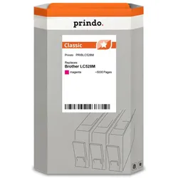 Prindo, Druckerpatrone, kompatibel mit Brother LC528M (M)
