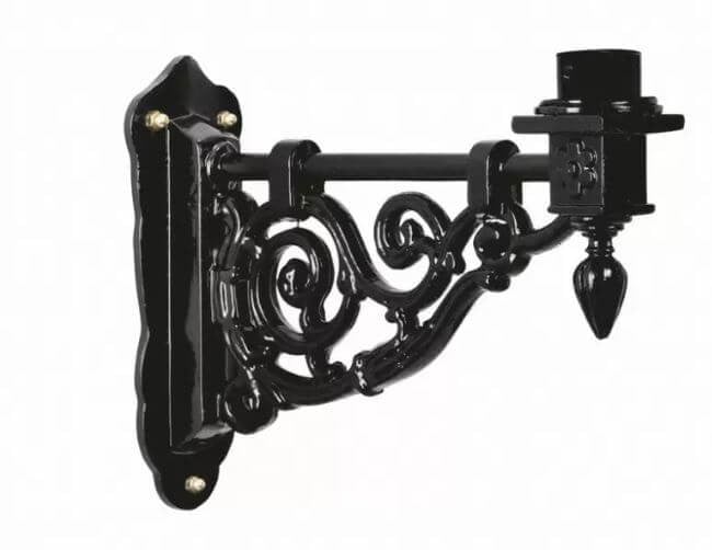 KS Verlichting Nostalgische Durgerdam wandlamp antraciet