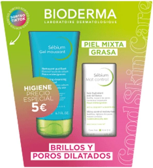 Bioderma Pack Sébium Gel Mussant 200 ml + MAT Control 30 ml