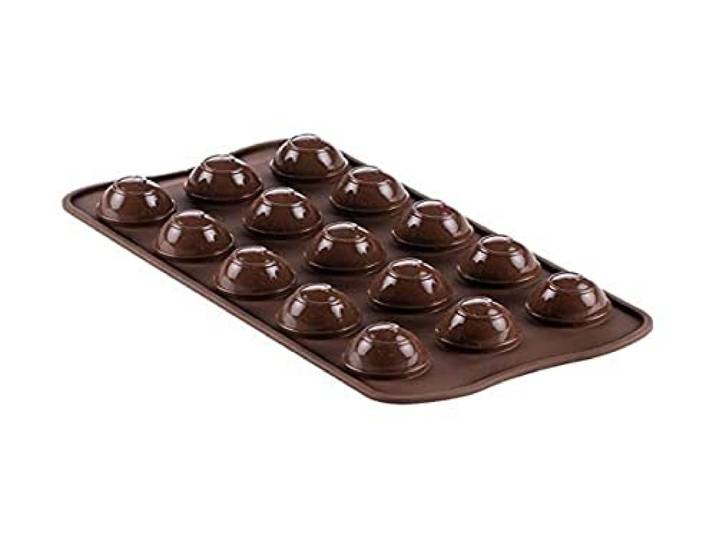 Silikomart - scg52 3d - choco spiraal - silicone vorm n.15 choco spiraal