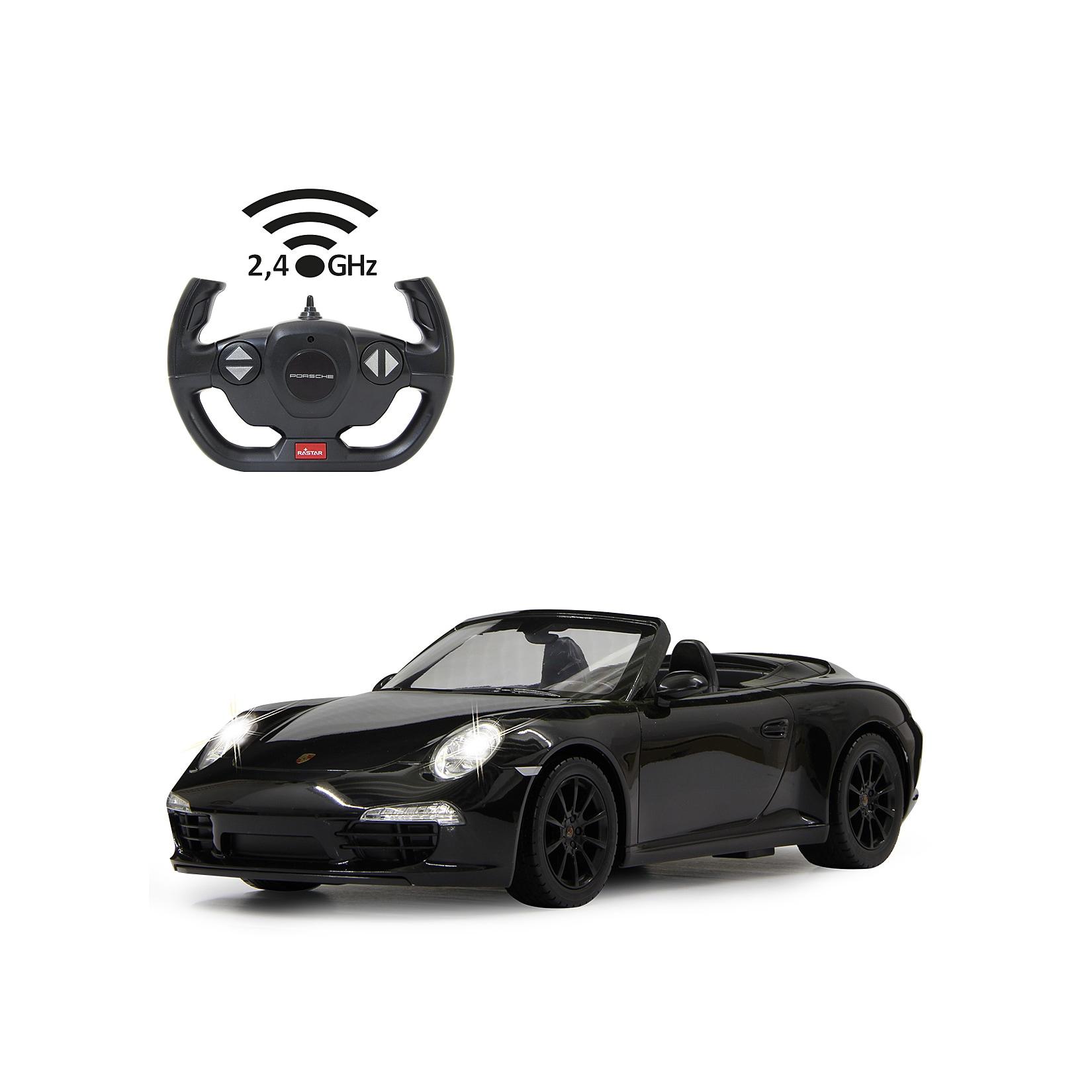 JAMARA Porsche 911 Carrera S 1:12 schwarz 2,4GHz