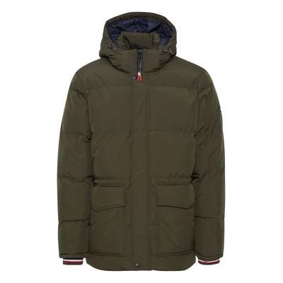 Parka FQ1924 "Parka FQIacob", Herren, Gr. L, grün (forest night), Obermaterial: 98% Polyester PES. 2% Elasthan EL., Jacken Parka