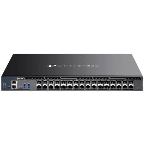 TP-Link 32-PORT OMADA 10G L3 SWITCH FULL SFP+ STACKABLE 6X 25G SFP28