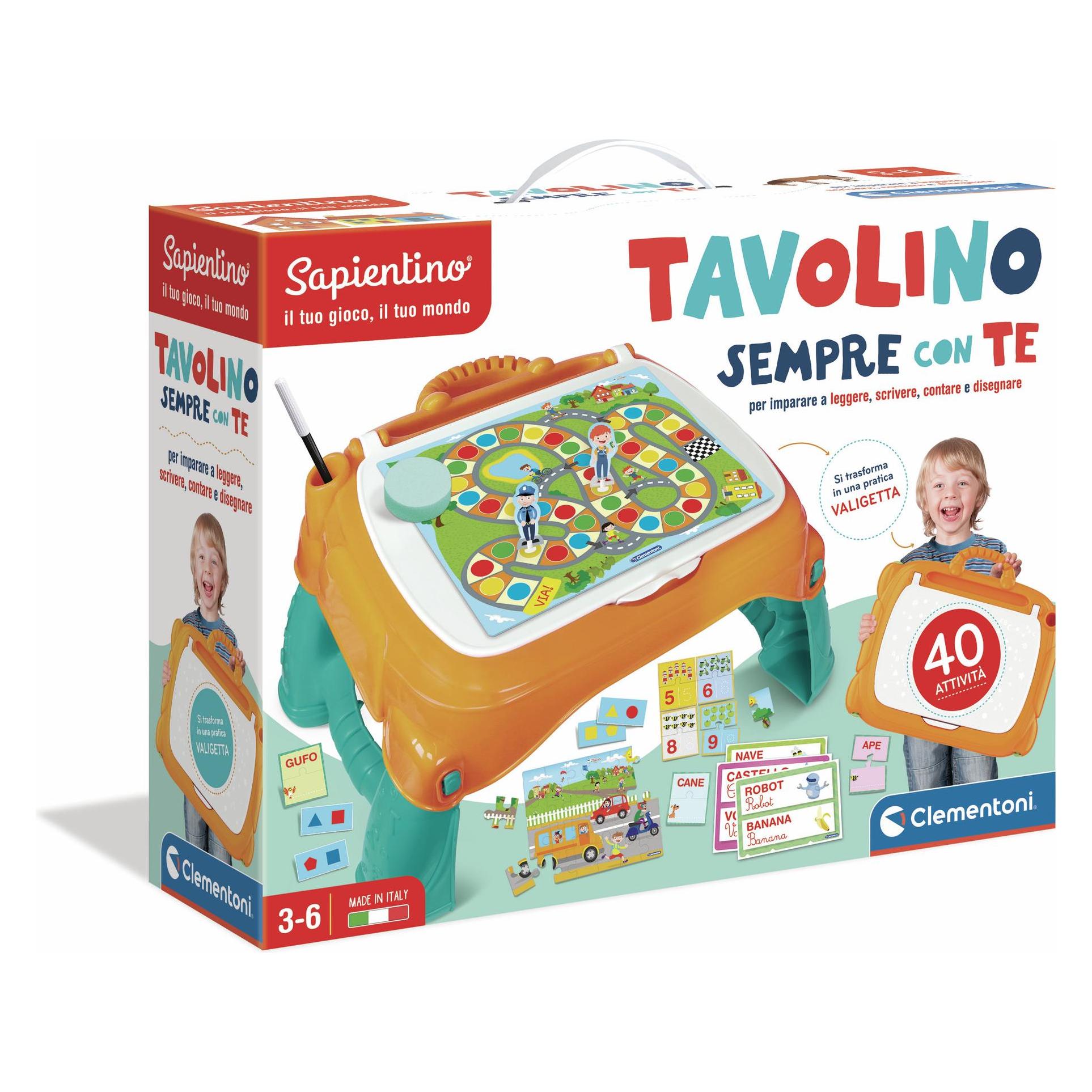 Clementoni Tavolino Sempre con te (Italienisch, 3 - 6 Jahre) (320.13346)