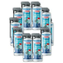 10x Multispray LIQUI MOLY 25051 Reinigung Pflege Rostlöser Rost Boot Schiff 400ml