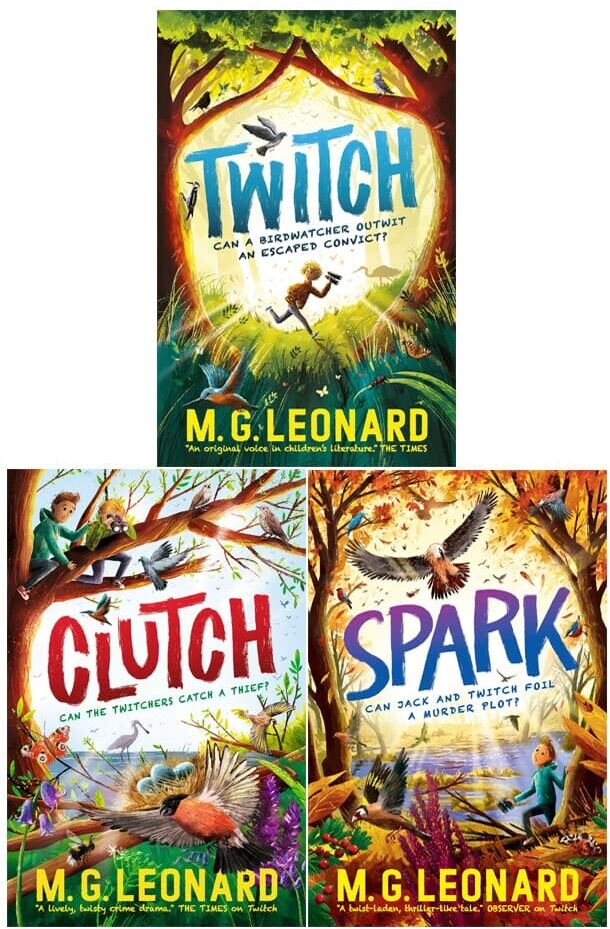 The Twitchers Series by M. G. Leonard: 3 Books Collection Set - Ages 8-13 - Paperback Walker Books Ltd