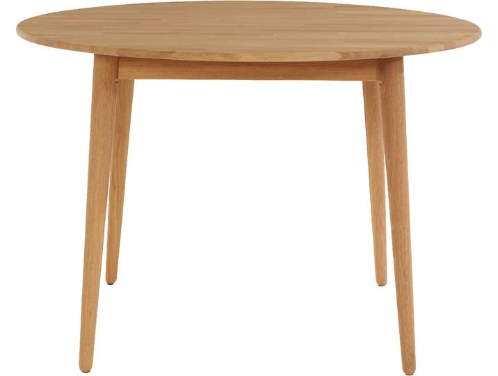 Esstisch GOODPRODUCT Toarp , braun (eiche natur, eiche natur, eiche natur), B:110cm H:74cm T:110cm, Tische, Esstisch, Massivholz Eiche Esszimmertisch im Scandi Look, FSC zertifiziert