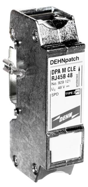 DEHN ÜS-bliksemafleider DEHNpatch DPA M 929121 CLE RJ45B 48