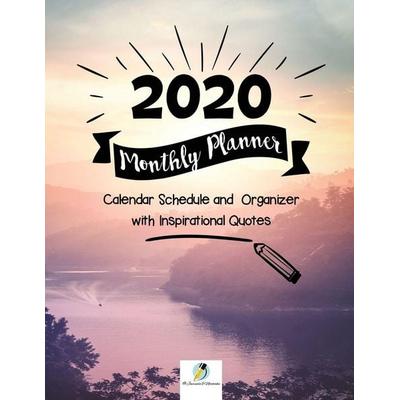 2020 Monthly Planner, Taschenbuch von Journals and Notebooks, Journals & Notebooks, 978-1-5419-6658-1