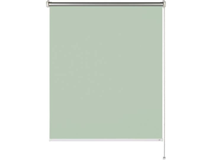 Seitenzugrollo Thermorollo Martha , grün, B:60cm H:150cm, Polyester, SCHÖNER WOHNEN-KOLLEKTION, Rollos, Seitenzugrollo, Schöner Wohnen Rollo, geklebt