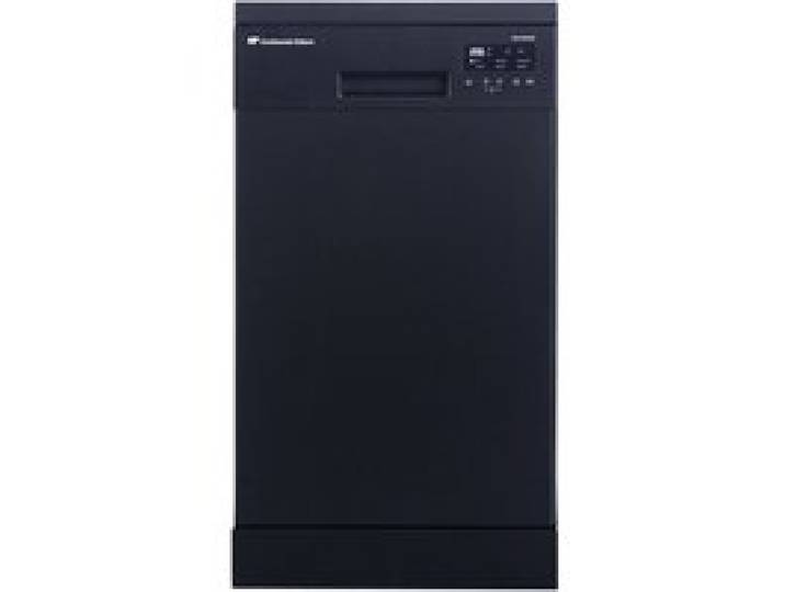 Lave-vaisselle pose libre CONTINENTAL EDISON CELV1044CB - 10 couverts - Induction - L45cm - 44 dB - Noir