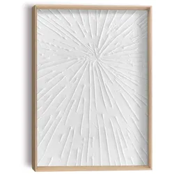 Bild SMALL BEAMS (BH 30x40 cm) - weiß - BH 30x40 cm