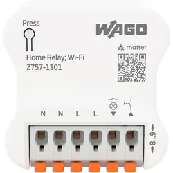 WAGO Elektronischer Schalter 1DI/1DO,16 A, weiß 2757-1101