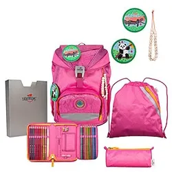 DerDieDas ErgoFlex ECO Pink Planet Schulranzenset