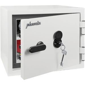 Phoenix Tresor Fortress SS1461K, 35 x 44 cm, mit Doppelbartschloss, 54 kg, feuerfest