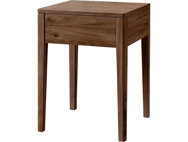 Hasena Nachttisch Chilly Nussbaum Nussbaumholz B 34 H 58 cm