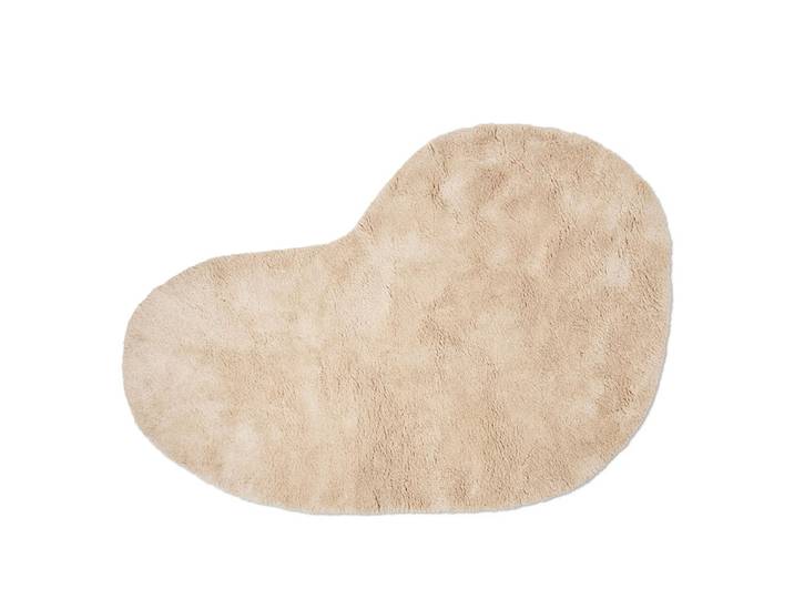 Ferm Living - Forma Wollteppich L, off-white