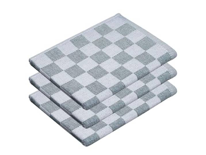 BUTLERS 3er Set Geschirrtücher Baumwolle - Checker Style -