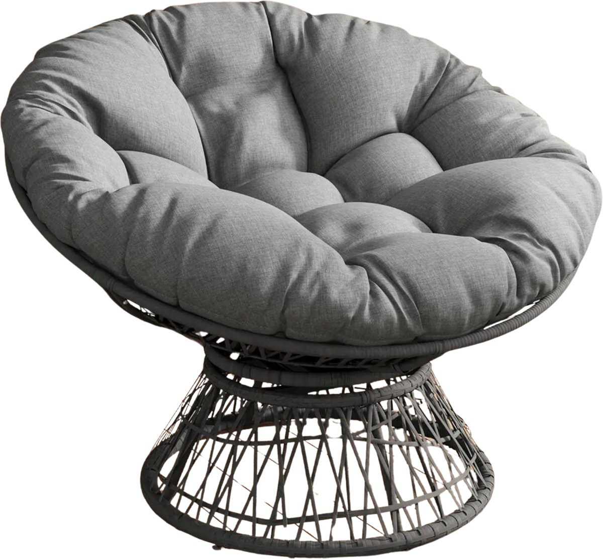 Moderne lounge bowl stoel voor volwassenen