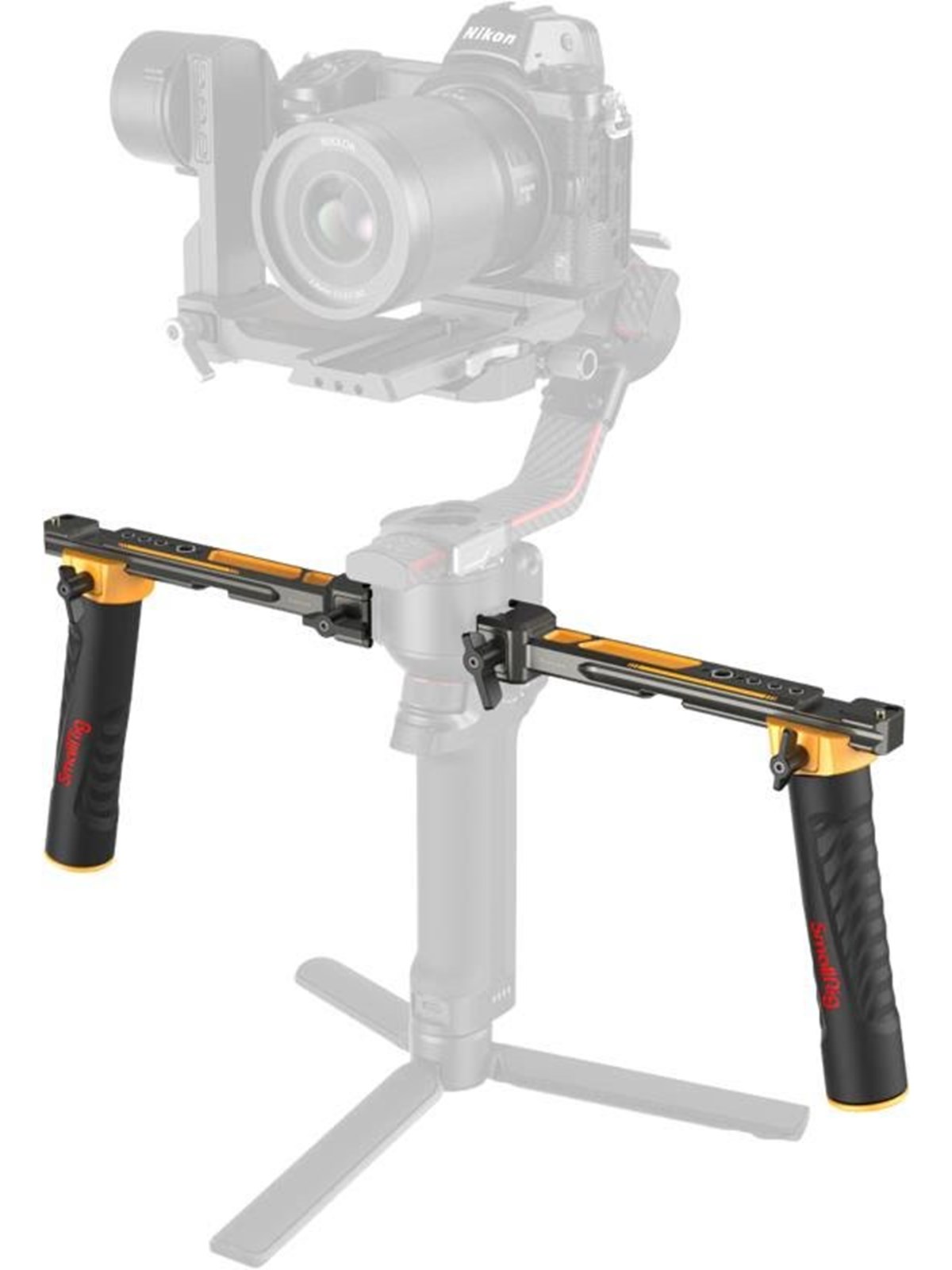 SmallRig 5526 Dual Handgrip for DJI RS 2 / RSC 2 / RS 3 / 3 Pro / RS 4 / 4 Pro?BumbleBee Edition)