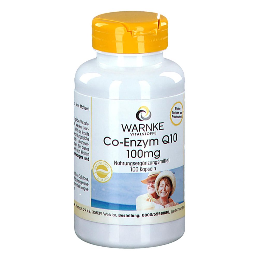 Warnke Vitalstoffe GmbH Co-enzym Q10 100 mg Kapseln 13565956