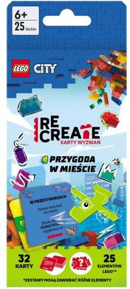 LEGO Recreate: Uitdagingkaarten Stad