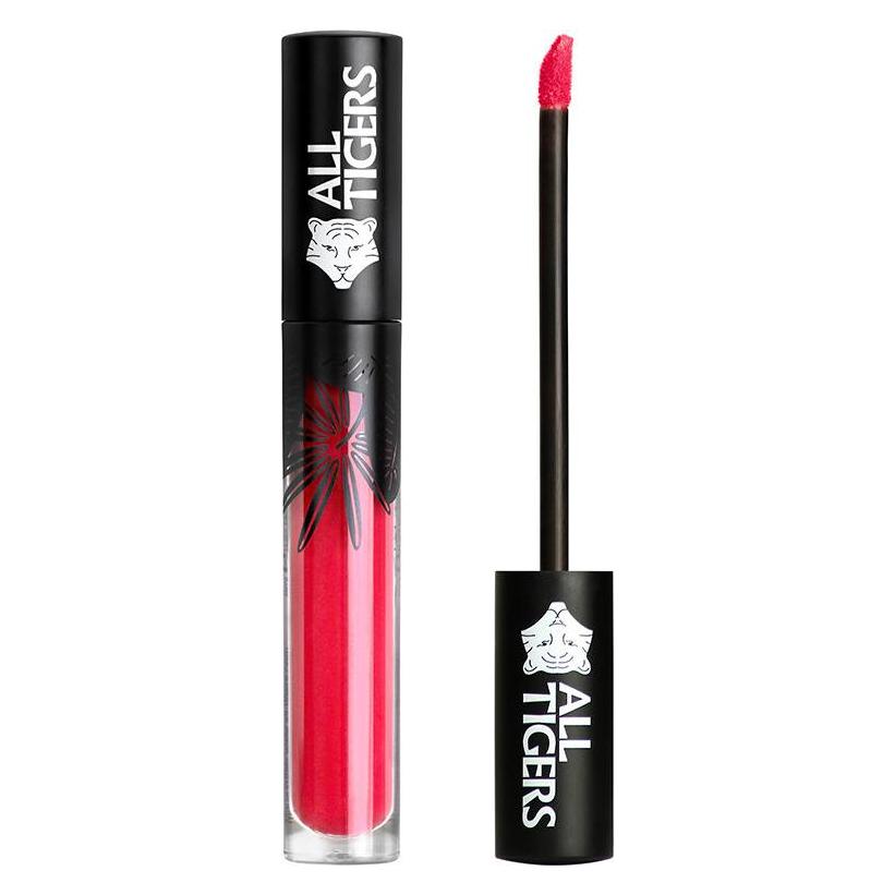 All Tigers Natural & vegan Gloss - 801 RASPERRY RED (Himbeer-Rot) (3701243208013)