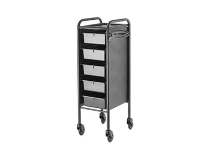 Efalock Piccolo 84/5 CT Servicewagen, Black Edition