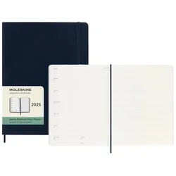 Moleskine, Agenda, Notizkalender (19 x 25 cm, 1 Woche / 1 Seite)