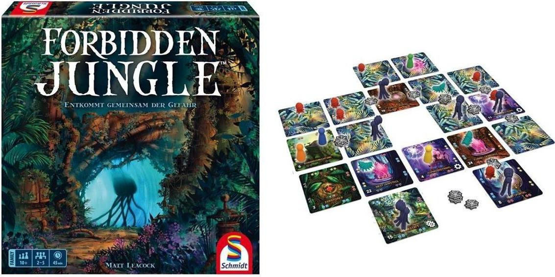 Schmidt Spiele Forbidden Jungle gezelschapsspel voor het hele gezin