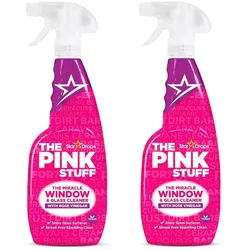 The Pink Stuff Fensterreiniger Glass Cleaner 2 x 850 ml