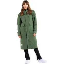 Red Evo Pro Slimline Damen Parka Windjacke forest green