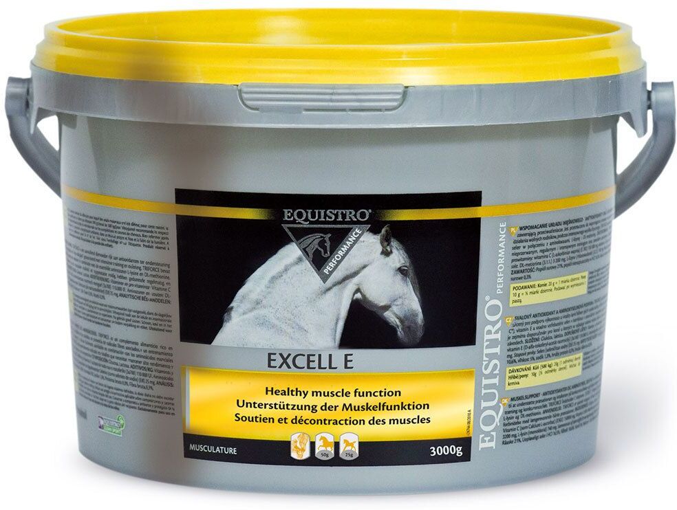 Equistro Excell E Powder Erg.Futterm.Plv.f.Pferde 3 kg Pulver