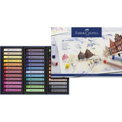 Faber-Castell Softpastellkreiden, 36er Set Etui