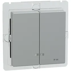 Merten Doppelwippe alu MEG3424-0460