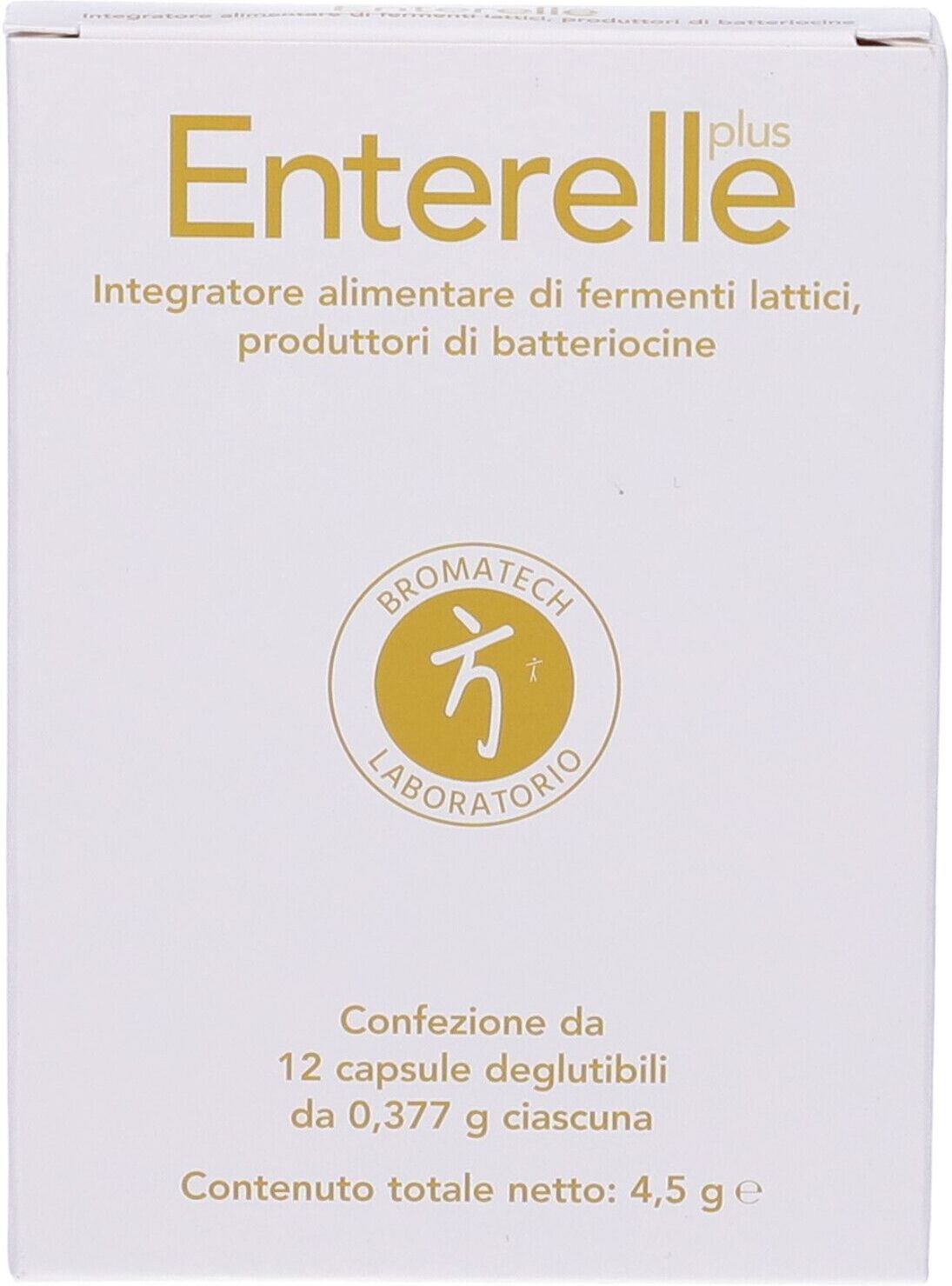 BROMATECH Srl Bromatech, Enterelle Plus, 12 Capsule