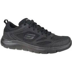 Skechers, Herren, Wanderschuhe, Schnürschuhe (45), Schwarz