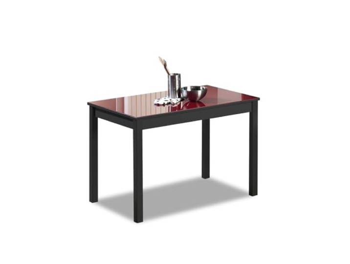 ASTIMESA Küchentisch, Rot, 103 cm x 60 cm