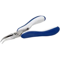 Wetec, Zange, Spitzzange, gebogen, glatt (140 mm)
