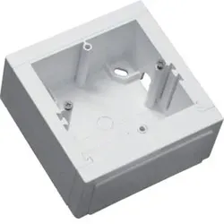 Hager ATA806199016 Aufputzdose für UP-Einsätze hfr LFW vw