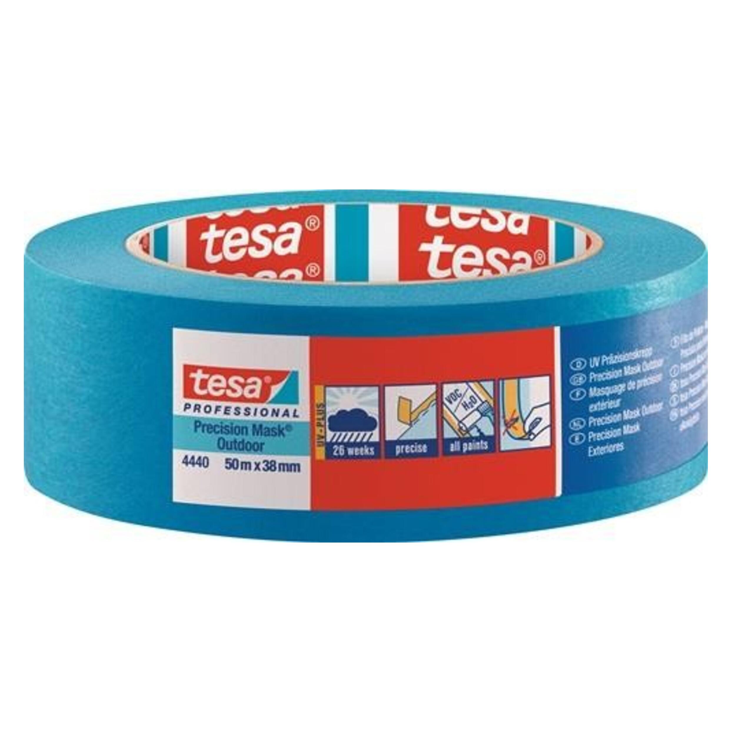 tesa Präzisionskrepp UV PLUS 50m:38mm (38 mm) (04440-00003-00)