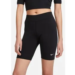 NIKE Damen ESSNTL BIKE SHORT LBR MR, Größe S in Weiß Weiß