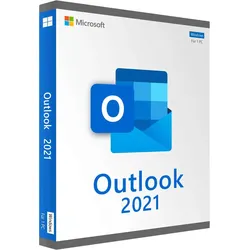 Microsoft Outlook 2021 | Dauerlizenz für Windows | Professionelle E-Mail- & Kalenderlösung