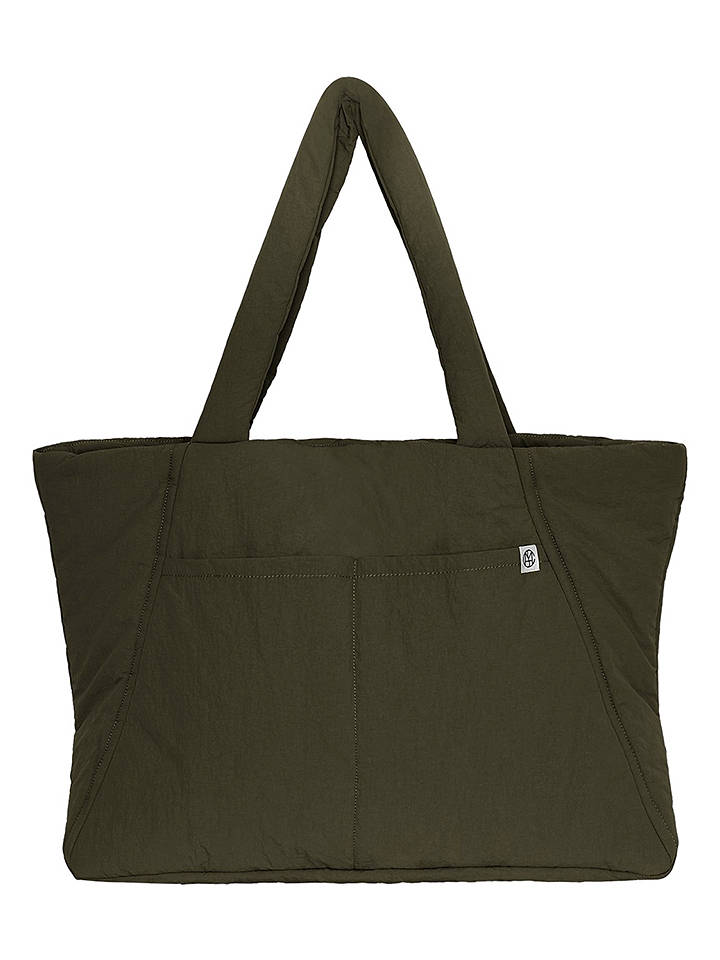 MOSS COPENHAGEN Shopper "Siria Sasja" in Khaki - (B)64 x (H)32 x (T)21 cm - onesize