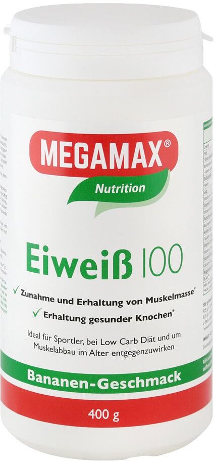 Eiweiss 100 Banane Megamax Pulver 400g