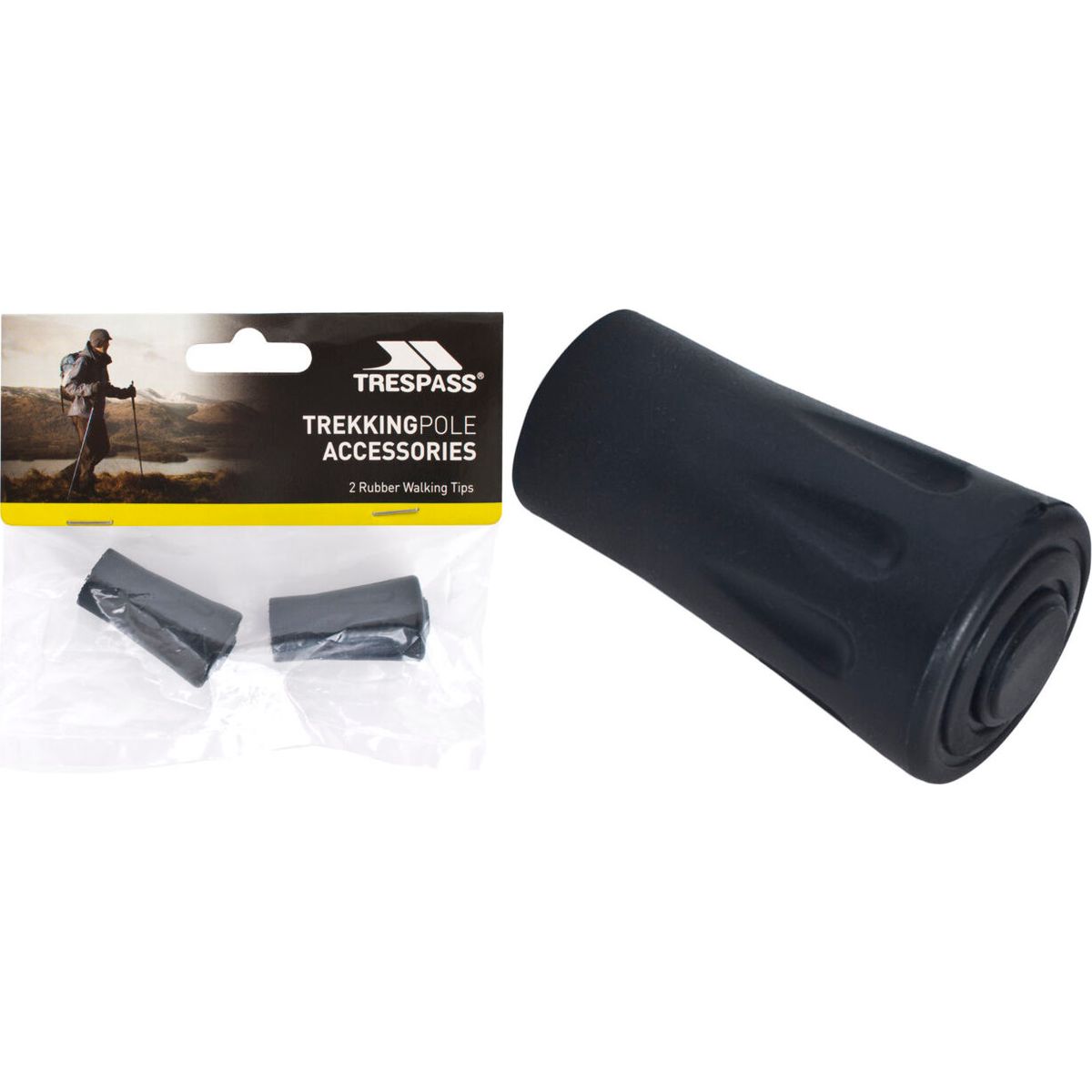 Trespass Spoke - Walking Tips black (BLK) EACH UUACMIG10001_BLK_EACH